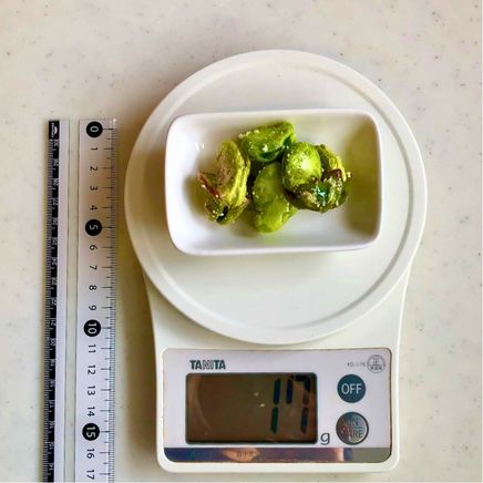 小皿1皿分のそら豆の素揚げ 17g