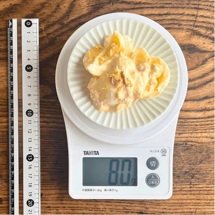 1人前のツナ卵サラダ 80g