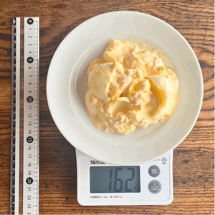 2人前のツナ卵サラダ 162g