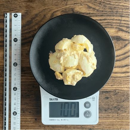 小皿1杯分のツナ卵サラダ 100g