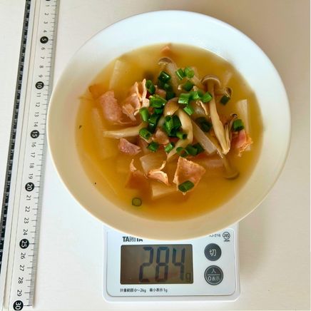 1人前の大根スープ 284g