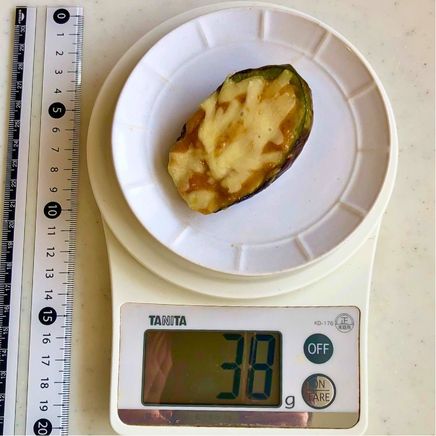 米茄子のチーズ焼き1個 38g