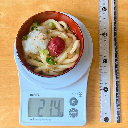 お椀1杯分の梅おろしうどん 214g