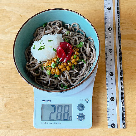 丼1杯分の梅おろしそば 288g