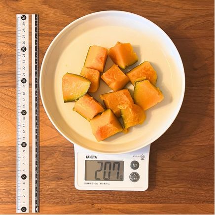 大皿1皿分のかぼちゃの塩煮 207g