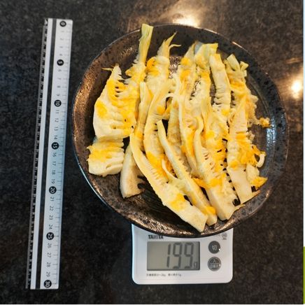 大皿一皿分のたけのこのチーズ焼き 199g