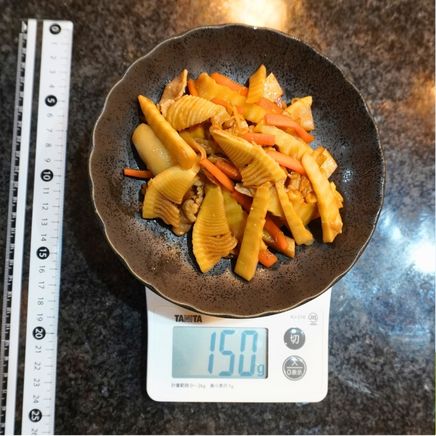 中皿一皿分のたけのこのきんぴら 150g