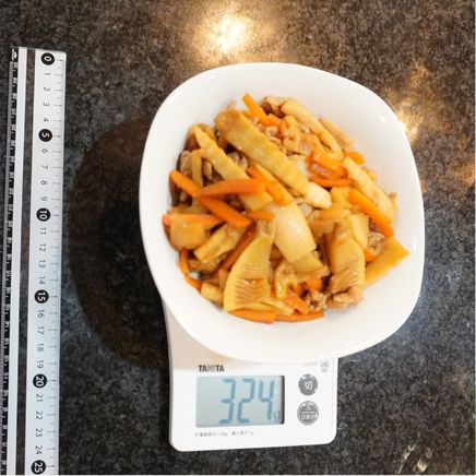 深皿一皿分のたけのこのきんぴら 324g