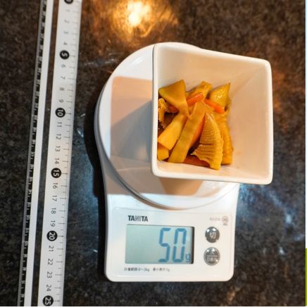 小鉢1杯分のたけのこのきんぴら 50g