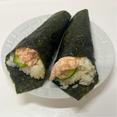 ツナマヨ手巻き寿司