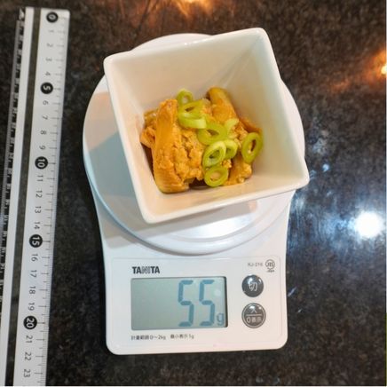 小鉢1杯分のたけのこの卵とじ 55g