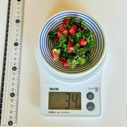 小皿1皿分のパセリサラダ 34g