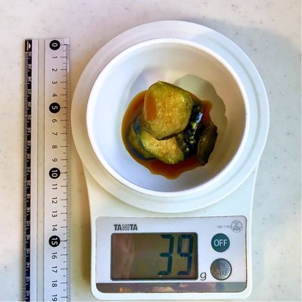 小皿1皿分のなすのからし漬け 39g