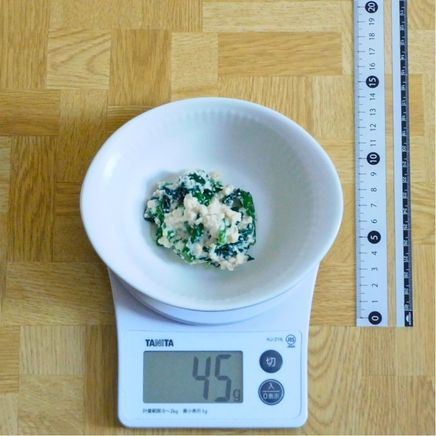 小皿1皿分の菜の花の白和え 45g