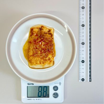 大皿1皿分の豆腐の照り焼き 88g