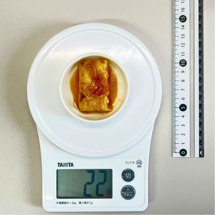 小皿1皿分の豆腐の照り焼き 22g