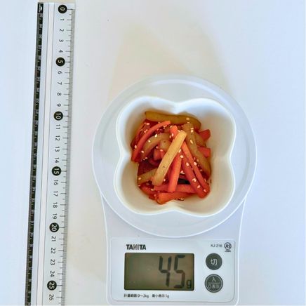 小鉢1杯分のこんにゃくのきんぴら