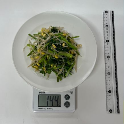 大皿1皿分のパクチーナムル