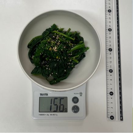 大皿1皿分の菜の花のナムル