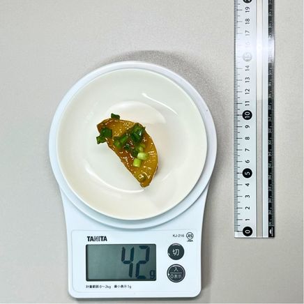 大根1切れ分の大根の味噌煮