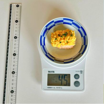 小皿一皿分のさけの菜種焼き