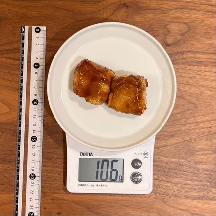 豆腐1/4丁分の肉巻き豆腐