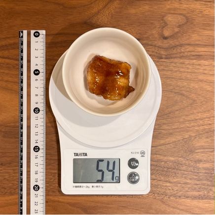 豆腐1/8丁分の肉巻き豆腐