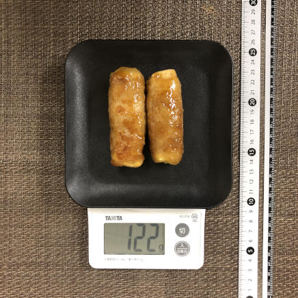 2本分の豆腐の肉巻き