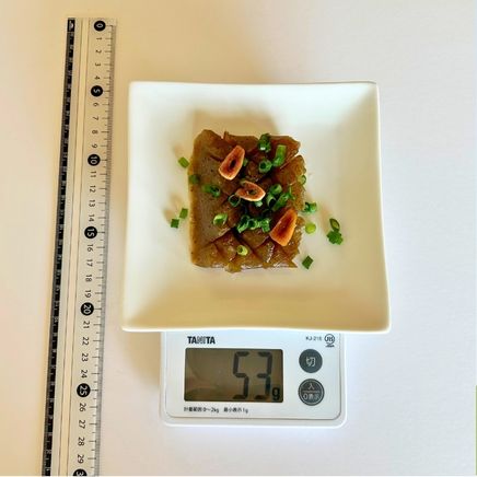 こんにゃく1/4分のこんにゃくステーキ