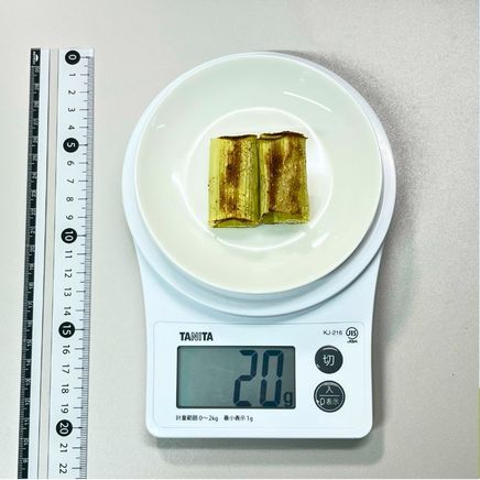 長ネギ10cm分のねぎのホイル焼き