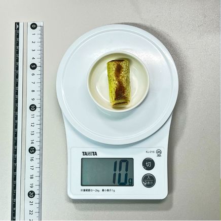 長ネギ5cm分のねぎのホイル焼き