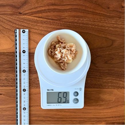 豆腐1/8分小鉢1杯分の豆腐の鶏そぼろあんかけ