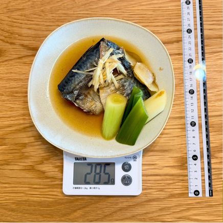 中皿1皿1人前の鯖の生姜煮