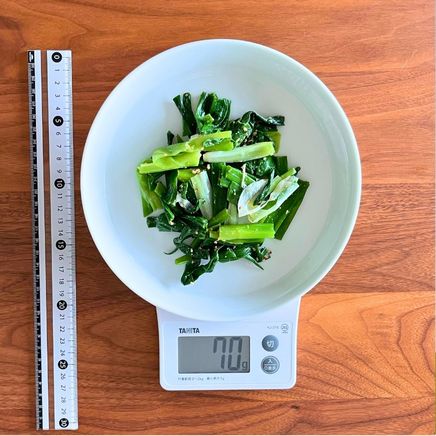 1人前のわけぎのナルム