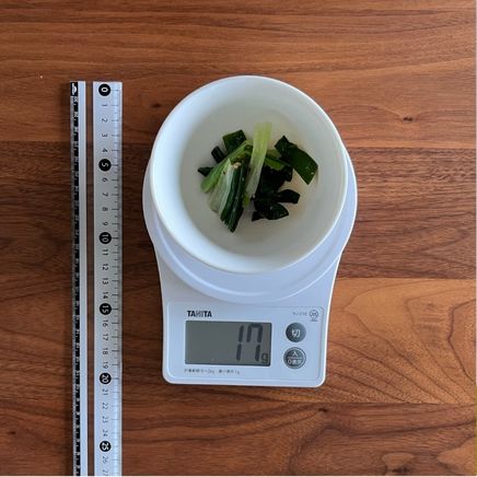 小鉢1皿分のわけぎのナルム