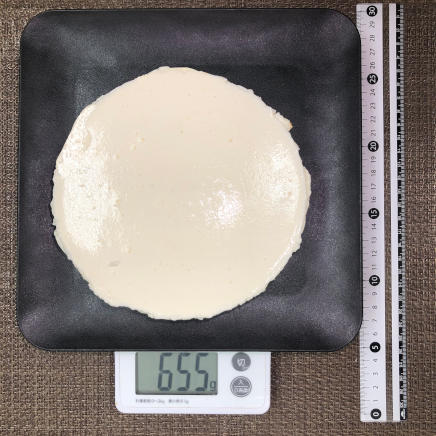 1ホール655gの豆腐レアチーズケーキ