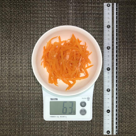 中皿1皿・1人前63gのにんじんラペ