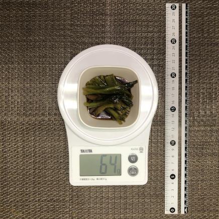 小鉢大盛り64gの行者にんにくの醤油漬け