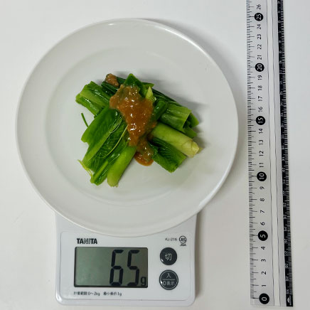 小皿1皿分のうるいの和え物