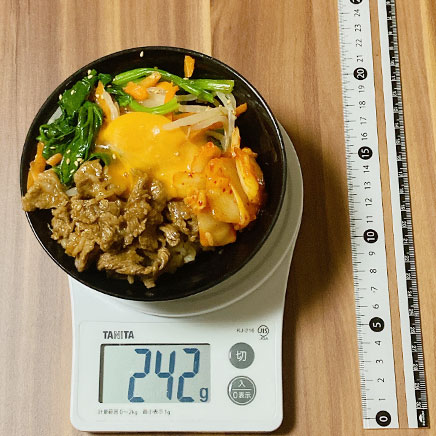 汁椀(中)1杯分の玄米ビビンバ