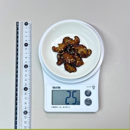 小皿1皿分の椎茸の佃煮