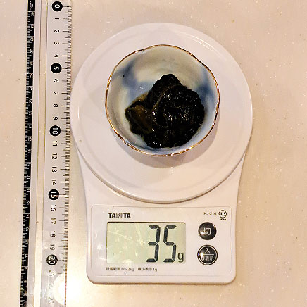 小鉢1杯分のわかめのお浸し