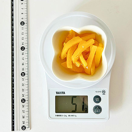 小鉢1杯分の黄ピーマンのナムル