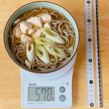丼1杯・1人前の鶏そば