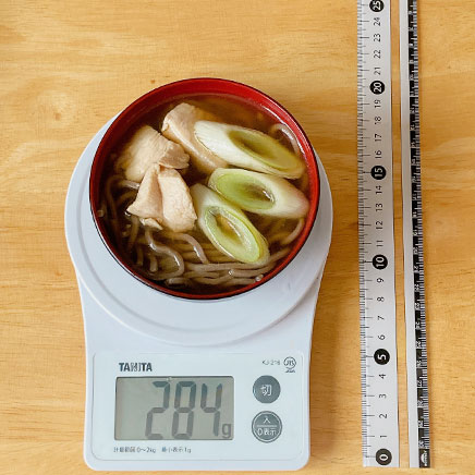 御椀大盛り・半人前の鶏そば