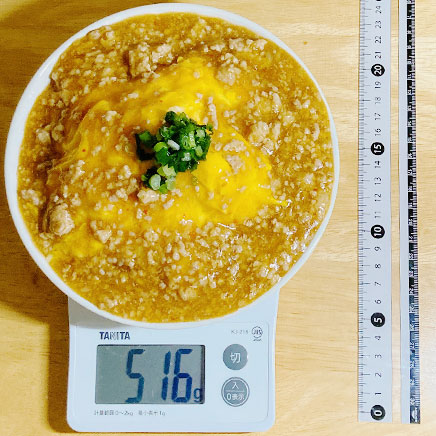 大皿1皿・1人前の麻婆天津飯