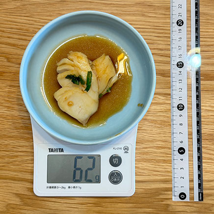 小皿1皿分のタラの照り焼き