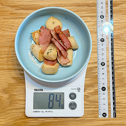 小皿1皿分の里芋の炒め物