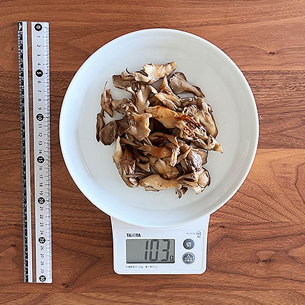 大皿1皿分の舞茸のソテー