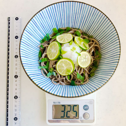 1人前のすだちおろしそば